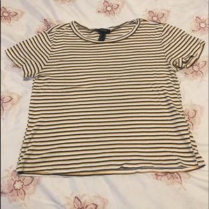 this striped shirt is from Forever 21.